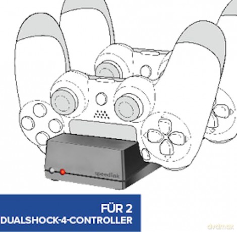 Speedlink - JAZZ USB Charger - for PS4, black