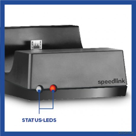 Speedlink - JAZZ USB Charger - for PS4, black