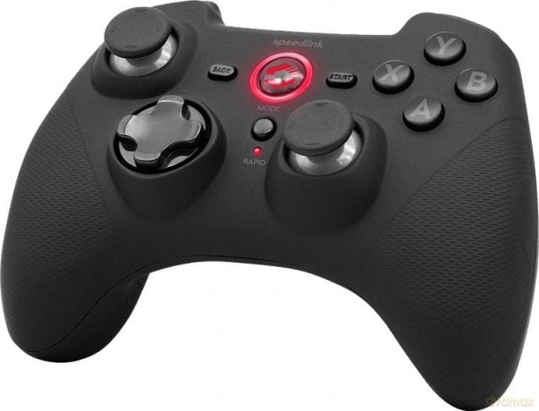 Speedlink - Rait Gamepad - Wireless - PC/PS3/Switch/OLED rubber Black
