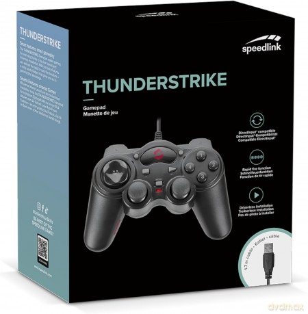 Speedlink - Thunderstrike Gamepad - for PC, black