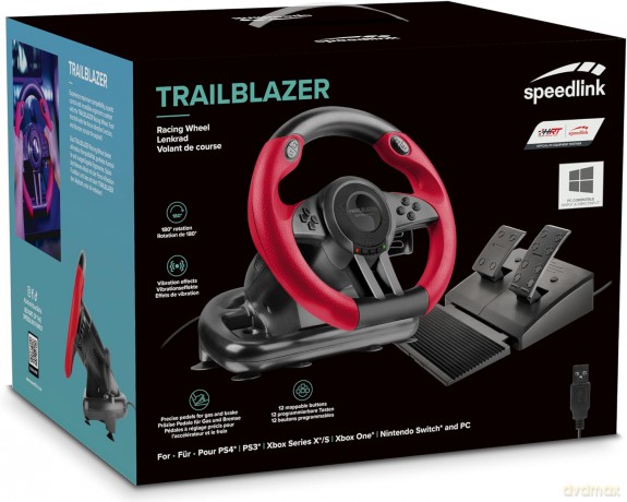 Speedlink - TRAILBLAZER Racing Wheel And Pedals