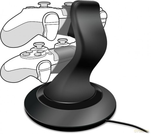 Speedlink - TwinDock Charging System for PS4, Black