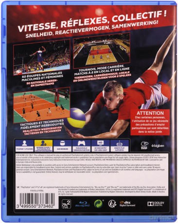 Spike Volleyball (FR/NL/Multi in Game) [GRA PS4]