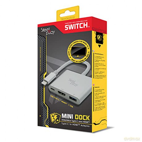 Steelplay - Mini Dock - USB-C/HDMI Adapter (Switch/Mac)