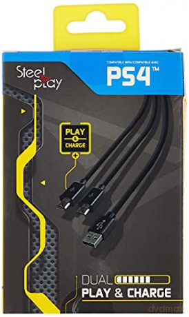 Steelplay Dual Play & Charge Cable