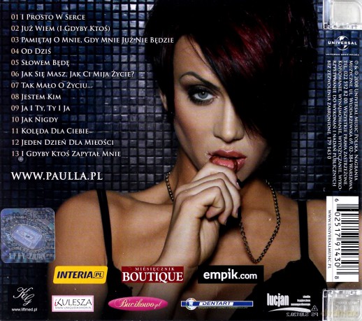 Paulla: Nigdy nie mów zawsze [CD]