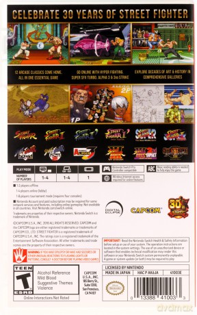 Street Fighter: 30th Anniversary Collection [GRA SWITCH]