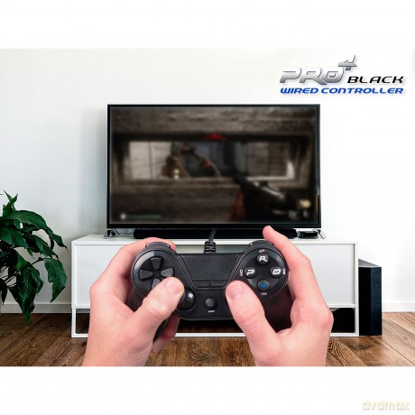Subsonic PS4 Pro4 Wired Controller Black