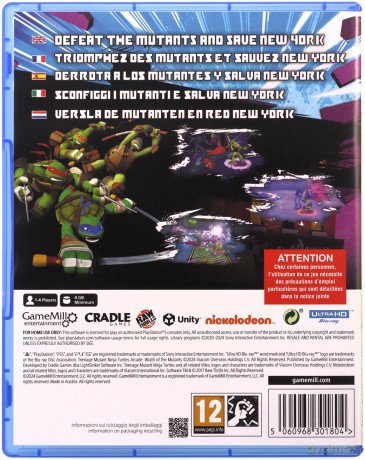 Teenage Mutant Ninja Turtles: Wrath of the Mutants [GRA PS5]