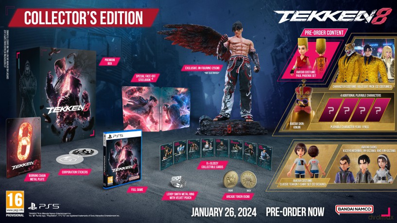 TEKKEN 8 (Collector's Edition) [GRA PS5]