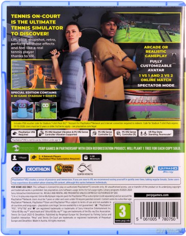 Tennis On Court (PSVR2) [GRA PS5]