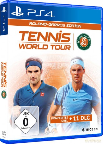 Tennis World Tour (Roland Garros Edition) (GER/Multi in Game) [GRA PS4]