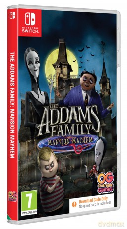 The Addams's Family: Mansion Mayhem (Code in Box) [GRA SWITCH]