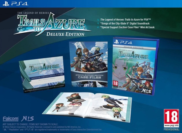 The Legend of Heroes: Trails to Azure - Deluxe Edition [GRA PS4]