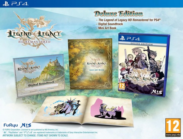 The Legend of Legacy HD Remastered (Deluxe Edition) [GRA PS4]