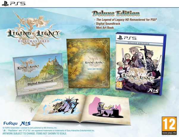 The Legend of Legacy HD Remastered (Deluxe Edition) [GRA PS5]