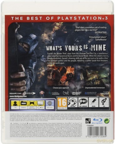 Thief incl. Bankheist dlc [GRA PS3]