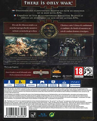 Warhammer 40k: Inquisitor Martyr (FR/NL/Multi in Game) [GRA PS4]