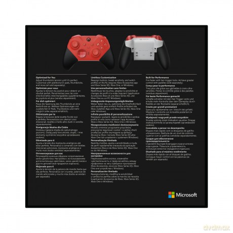 MS Xbox kontroler bezprzewodowy Elite 2 Core czerw
