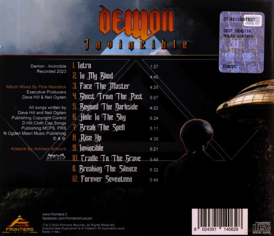 Demon: Invincible [CD]