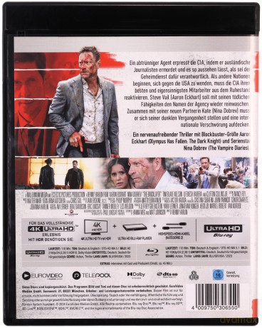 The Bricklayer (Murarz. Na granicy spisku) [Blu-Ray 4K]+[Blu-Ray]