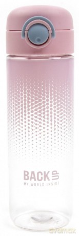 Bidon 600ml Backup różowy BB6C36