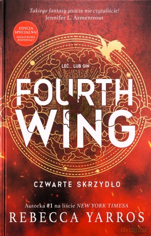 Fourth Wing. Czwarte Skrzydło. Edycja specjalna - Rebecca Yarros [KSIĄŻKA]
