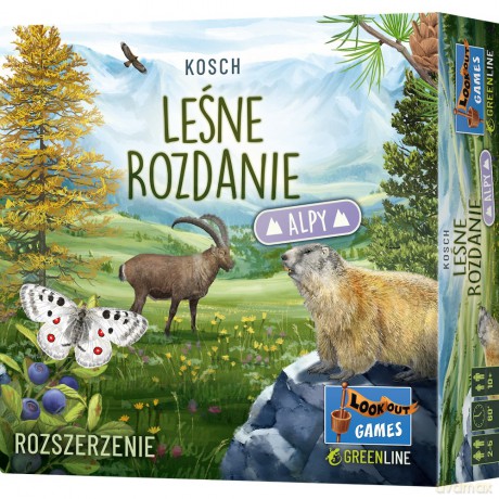 Gra Leśne rozdanie Alpy [KARTY]