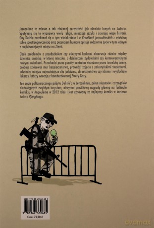 Kroniki jerozolimskie - Guy Delisle [KOMIKS]