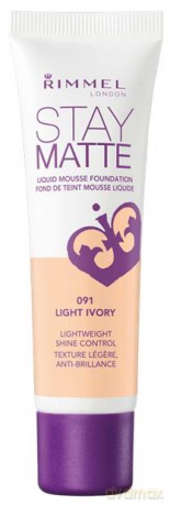 Rimmel Podkład Stay Matte 091 (Light Ivory) [KOSMETYKI]