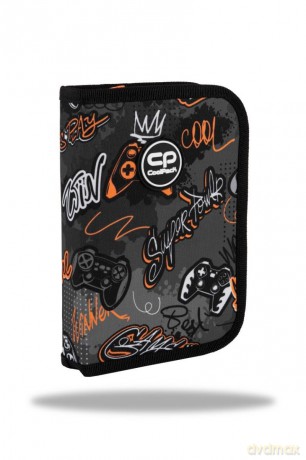 Piórnik 1-komorowy bez wyposażenia Coolpack Clipper Gamer