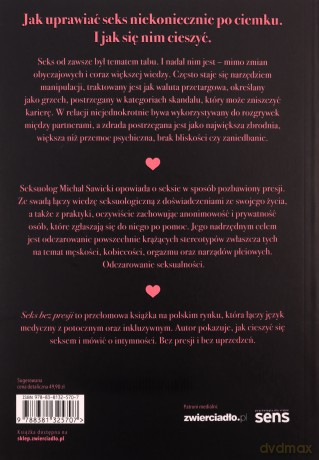 Seks bez presji. Jak nie gzić się po ciemku - Michał Sawicki [KSIĄŻKA]