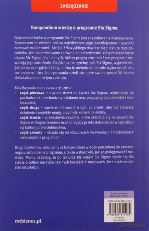 Six Sigma dla menedżerów - Kamil Torczewski [KSIĄŻKA]