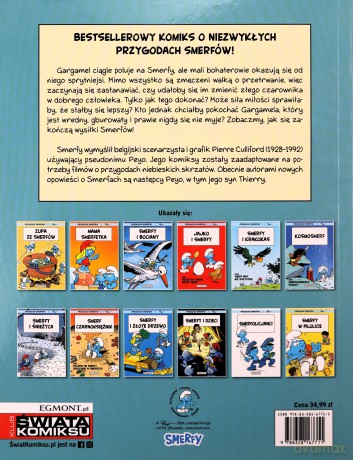 Smerfy i zakochany czarownik. Smerfy Komiks - Alain Jost, Thierry Culliford, Jeroen De Coninck [KOMIKS]