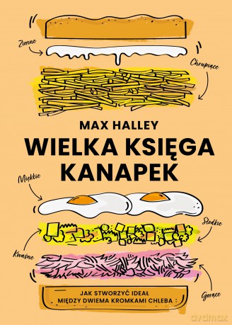 Wielka księga kanapek - Max Halley [KSIĄŻKA]
