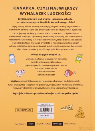 Wielka księga kanapek - Max Halley [KSIĄŻKA]