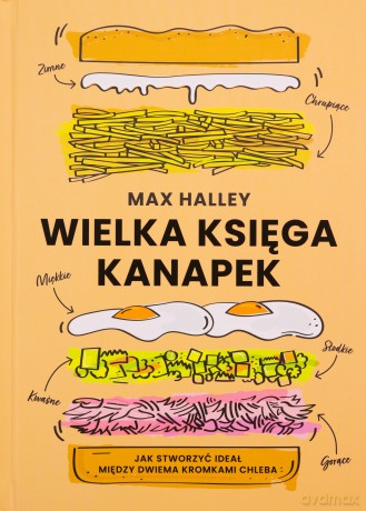 Wielka księga kanapek - Max Halley [KSIĄŻKA]