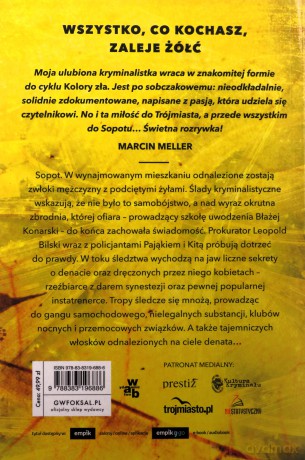 Żółć. Kolory zła (Tom 4) - Małgorzata Oliwia Sobczak [KSIĄŻKA]