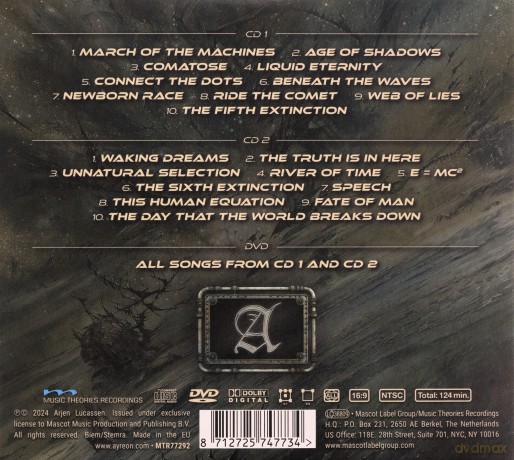 Ayreon: 01011001 - Live Beneath The Waves [2CD]+[DVD]