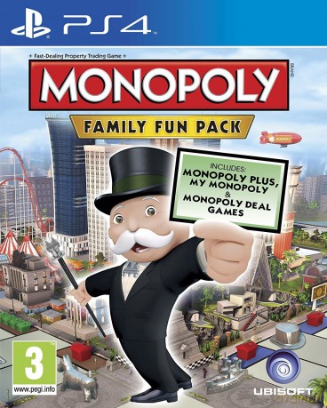 Monopoly Family Fun Pack [GRA PS4]