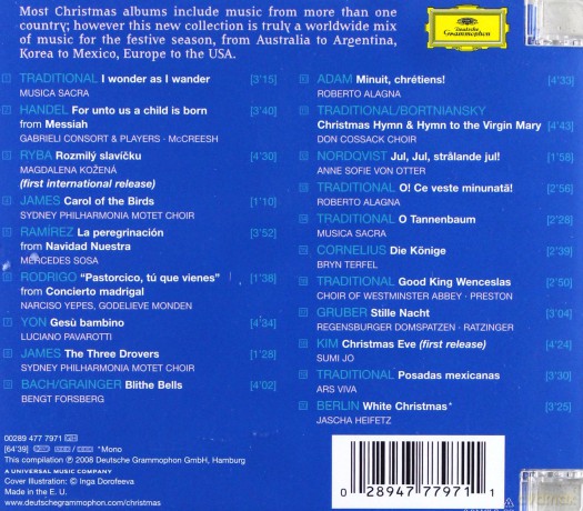 Pavarotti, Mccreesh, Yepes, Sosa: Christmas Round The World [CD]