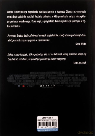 Gra Endera - Orson Scott Card [KSIĄŻKA]