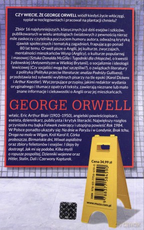 Anglicy i inne eseje - Orwell George [KSIĄŻKA]