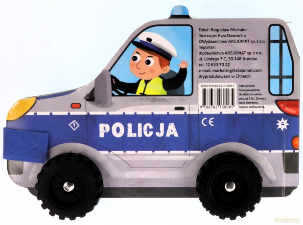 Świat na kółkach. Wóz policyjny- zmienione [KSIĄŻKA]