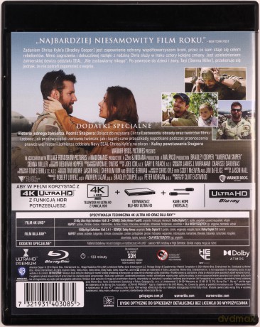 Snajper [Blu-Ray 4K]+[Blu-Ray]
