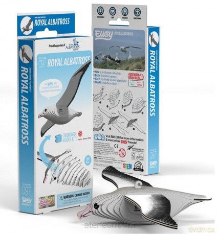 Albatros królewski Eugy. Eko Układanka 3D