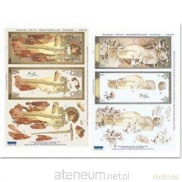Arkusze do techniki 3D Alfons Mucha 2szt