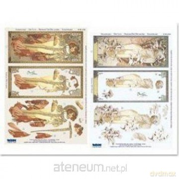Arkusze do techniki 3D Alfons Mucha 2szt