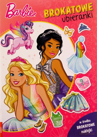Barbie. Brokatowe Ubieranki [KSIĄŻKA]