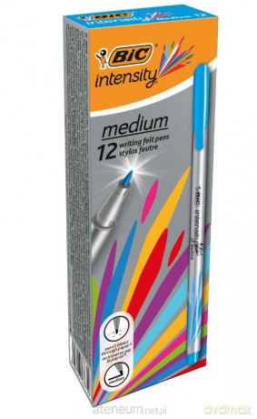 Cienkopisy Intensity medium turkusowy (12szt)